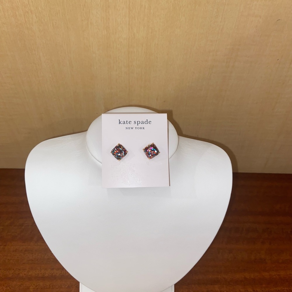 New Kate Spade ♠️ Glittery Sparkly Earrings - Picture 4 of 5